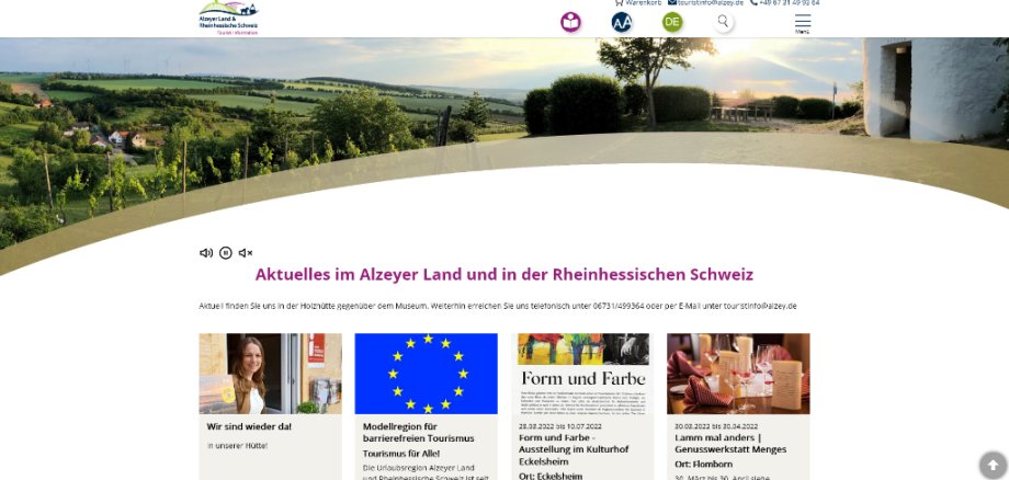 Neue Webseite der TI