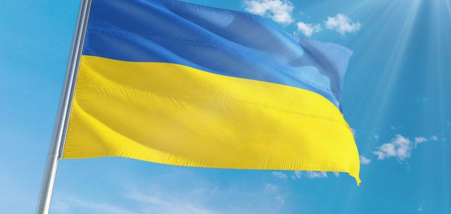 Ukrainische Flagge