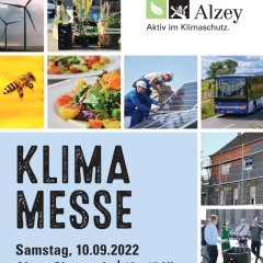 Plakat zur Klimamesse