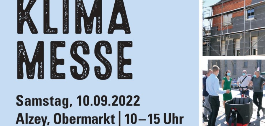 Plakat zur Klimamesse