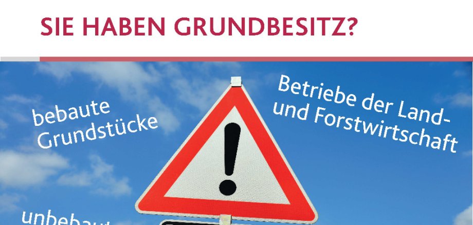 Plakat zur Grundsteuerreform