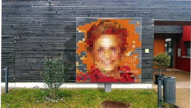 Einweihung Kunst am Bau für die Kita Hanni Kipp