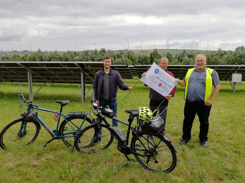 Offizielle Eröffnung des Stadtradelns