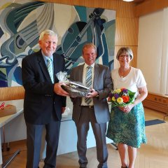 Verdienstmedaille des Landes für Herrn Werner Geißel aus Alzey