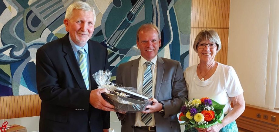 Verdienstmedaille des Landes für Herrn Werner Geißel aus Alzey