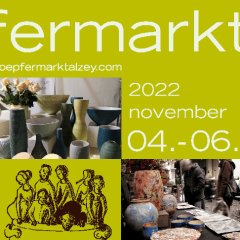 Flyer zum Töpfermarkt