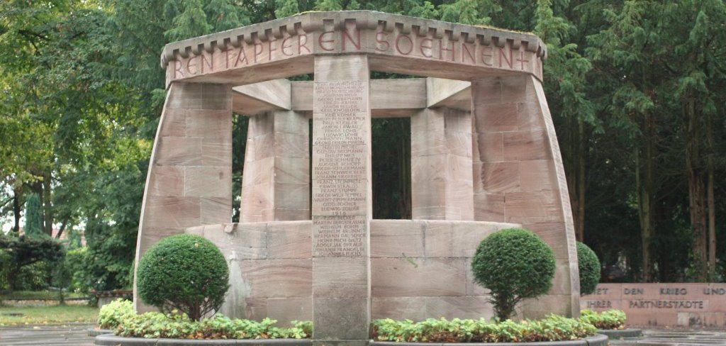 Gedenkstätte am Alzeyer Friedhof