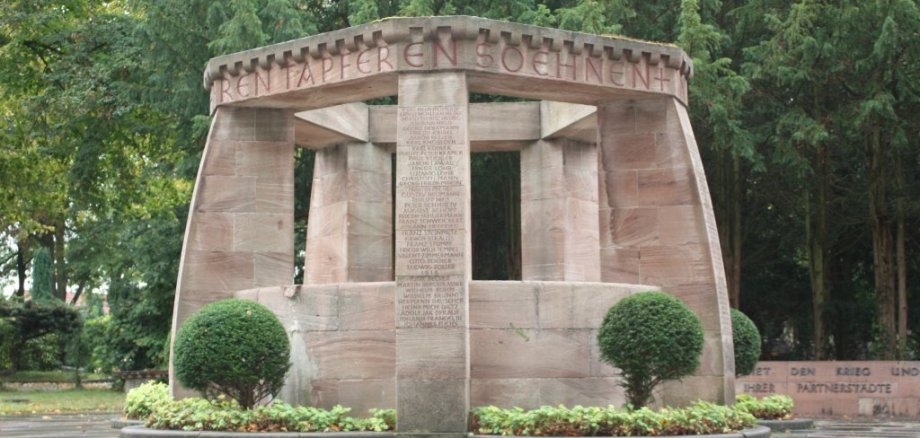 Gedenkstätte am Alzeyer Friedhof