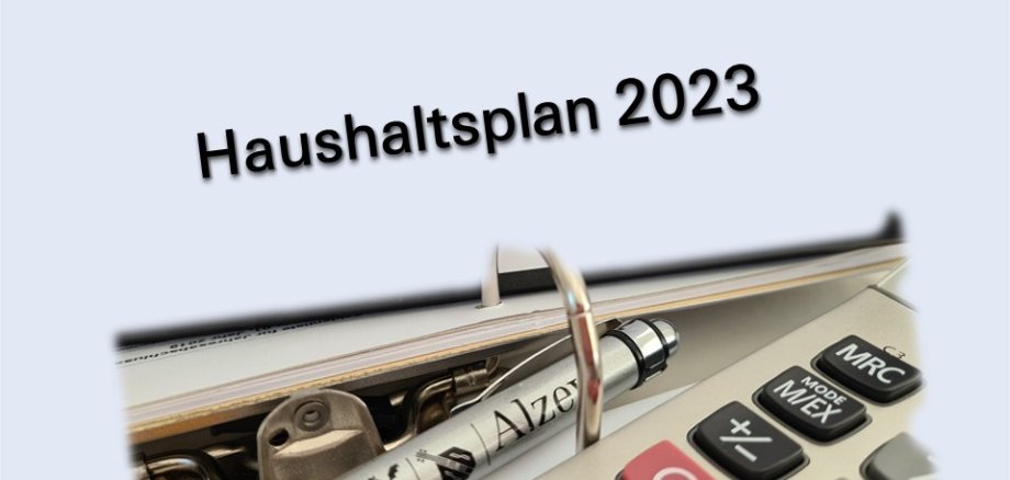 Bekanntmachung des Hauhaltsplans für 2023