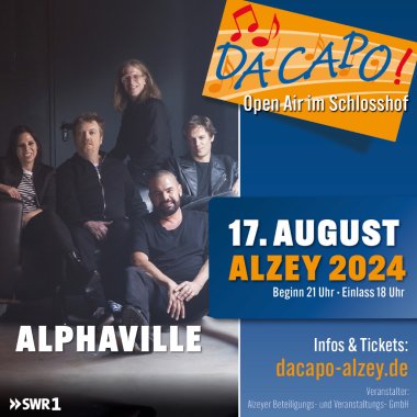 Alphaville DaCapo Plakat