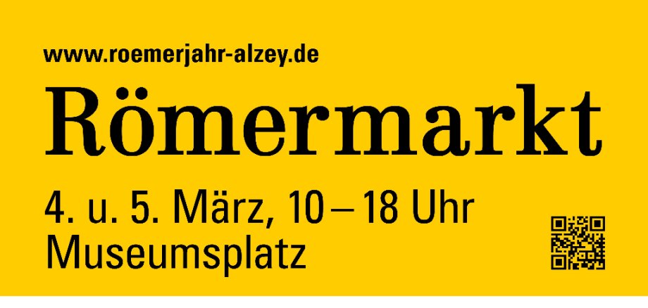 Flyer zum Römermarkt