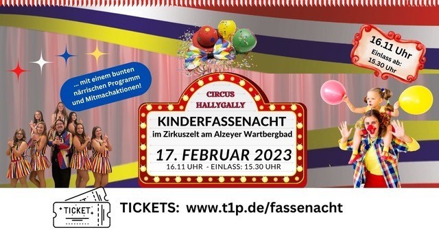 Flyer zur Kinderfassenacht