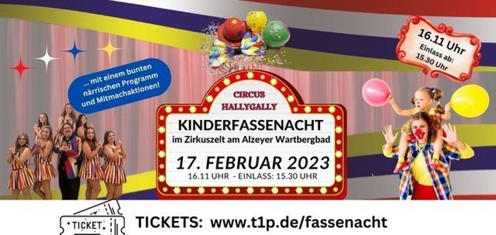 Flyer zur Kinderfassenacht