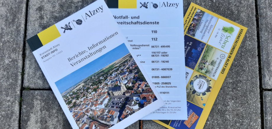 Exemplar einer Stadt-Info Ausgabe