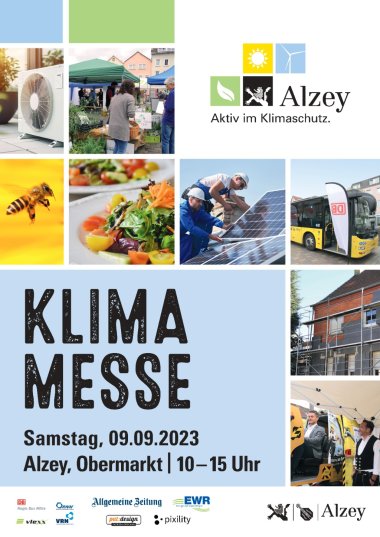 Plakat zur Alzeyer Klimamesse