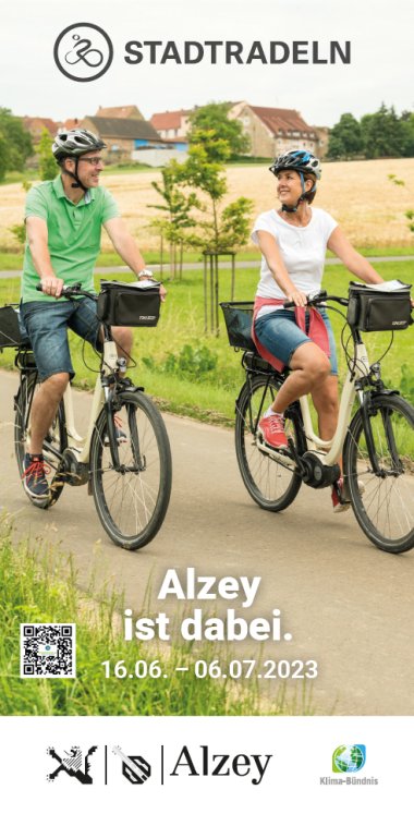 Plakat zum Stadtradeln
