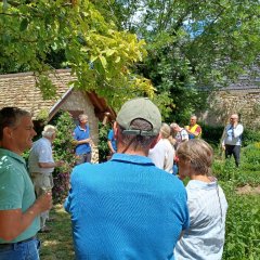 Hausgarten der Famlie Storr nach historischem Vorbild 