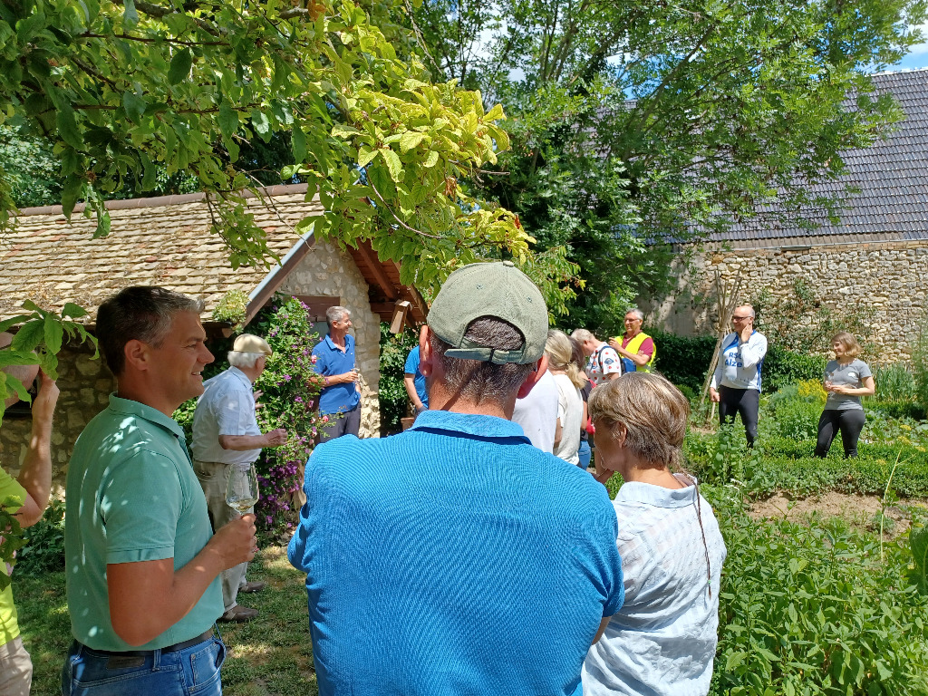 Hausgarten der Famlie Storr nach historischem Vorbild 