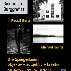 Flyer zur Galerie im Burggrafiat