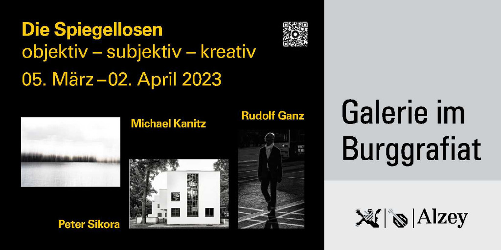 Flyer zur Galerie im Burggrafiat