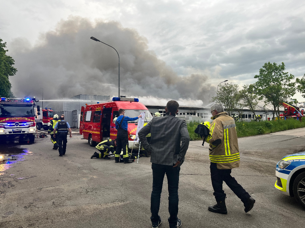 bürgermeister Steffen Jung beobachtet die Lage