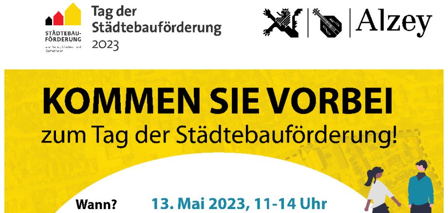 Plakat zum Tag der Städtebauförderung