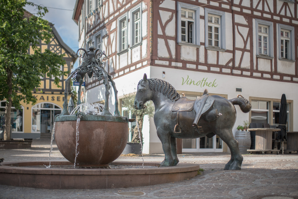 Brunnen auf dem Rossmarkt