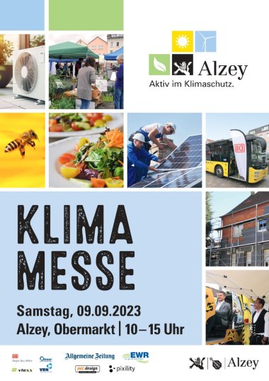 Plakat zur Klimamesse
