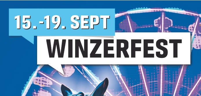 Flyer zum Winzerfest