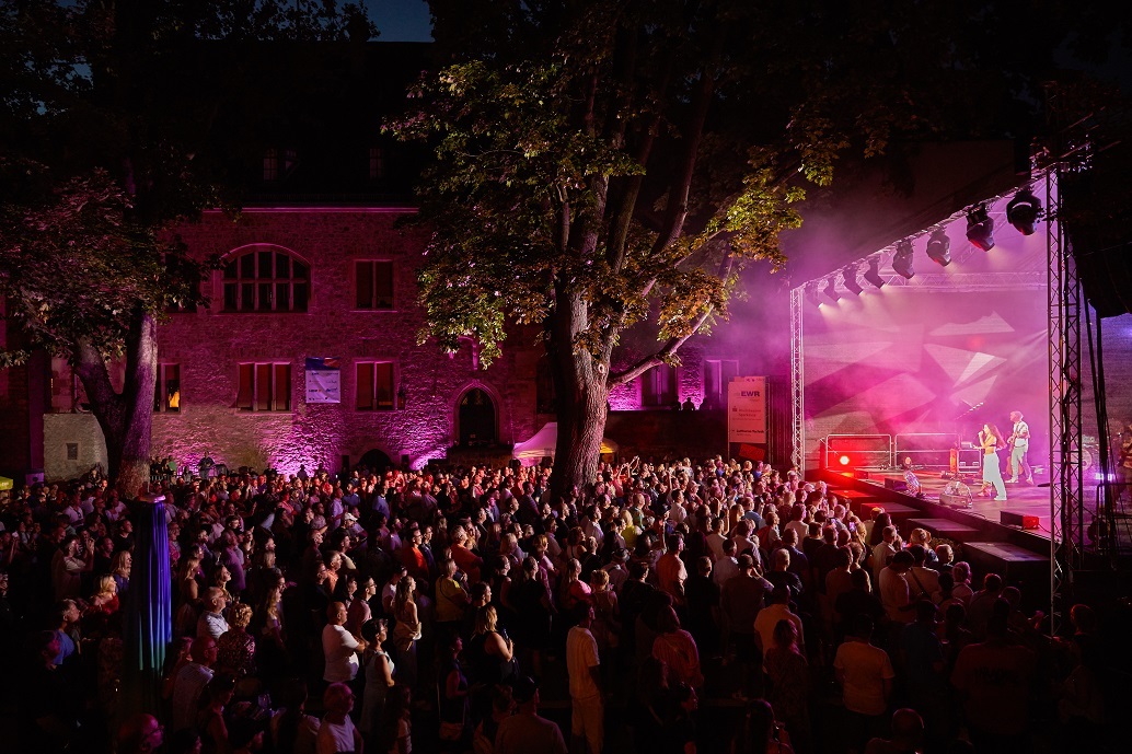 Publikum auf einem Konzert