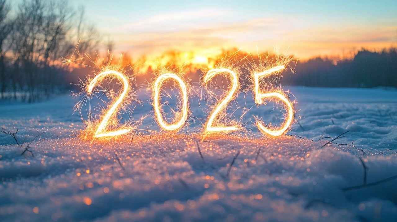 Die Jahreszahl "2025"