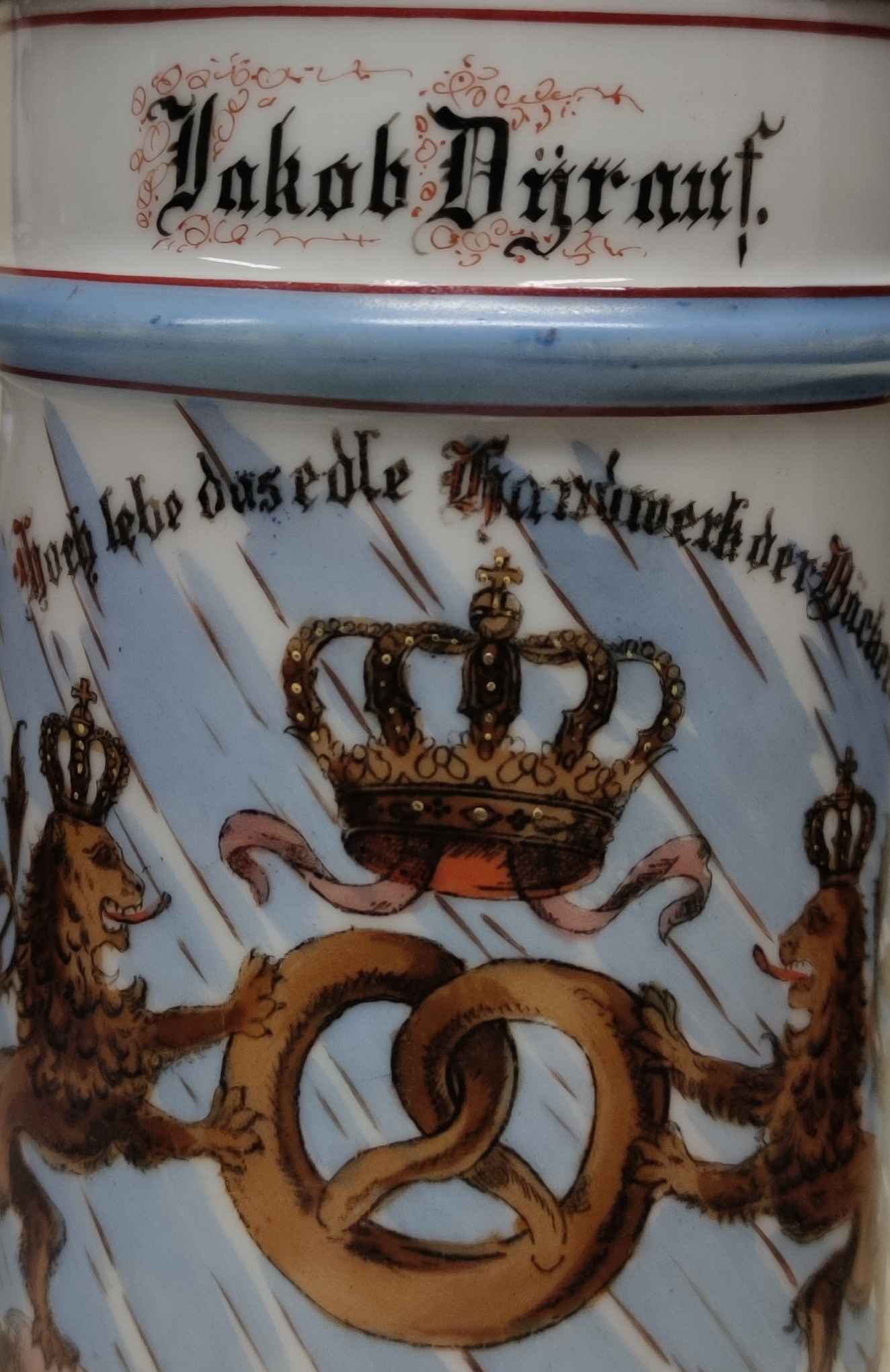 Der Zunftkrug des Alzeyer Bäckers Jakob Dyrauf Der Zunftkrug des Alzeyer Bäckers Jakob Dyrauf