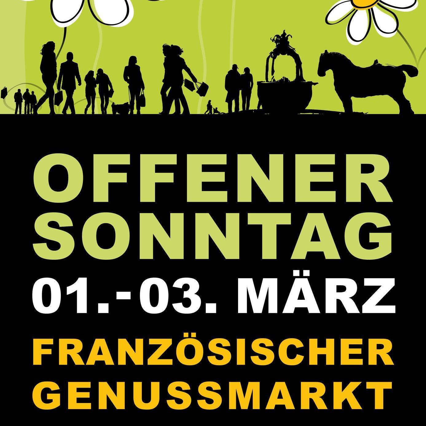 Das Plakat zum Frühlingswochende. 