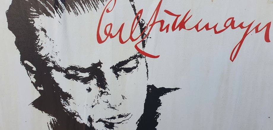 Ein Portrait des Schriftstellers Carl Zuckmayer