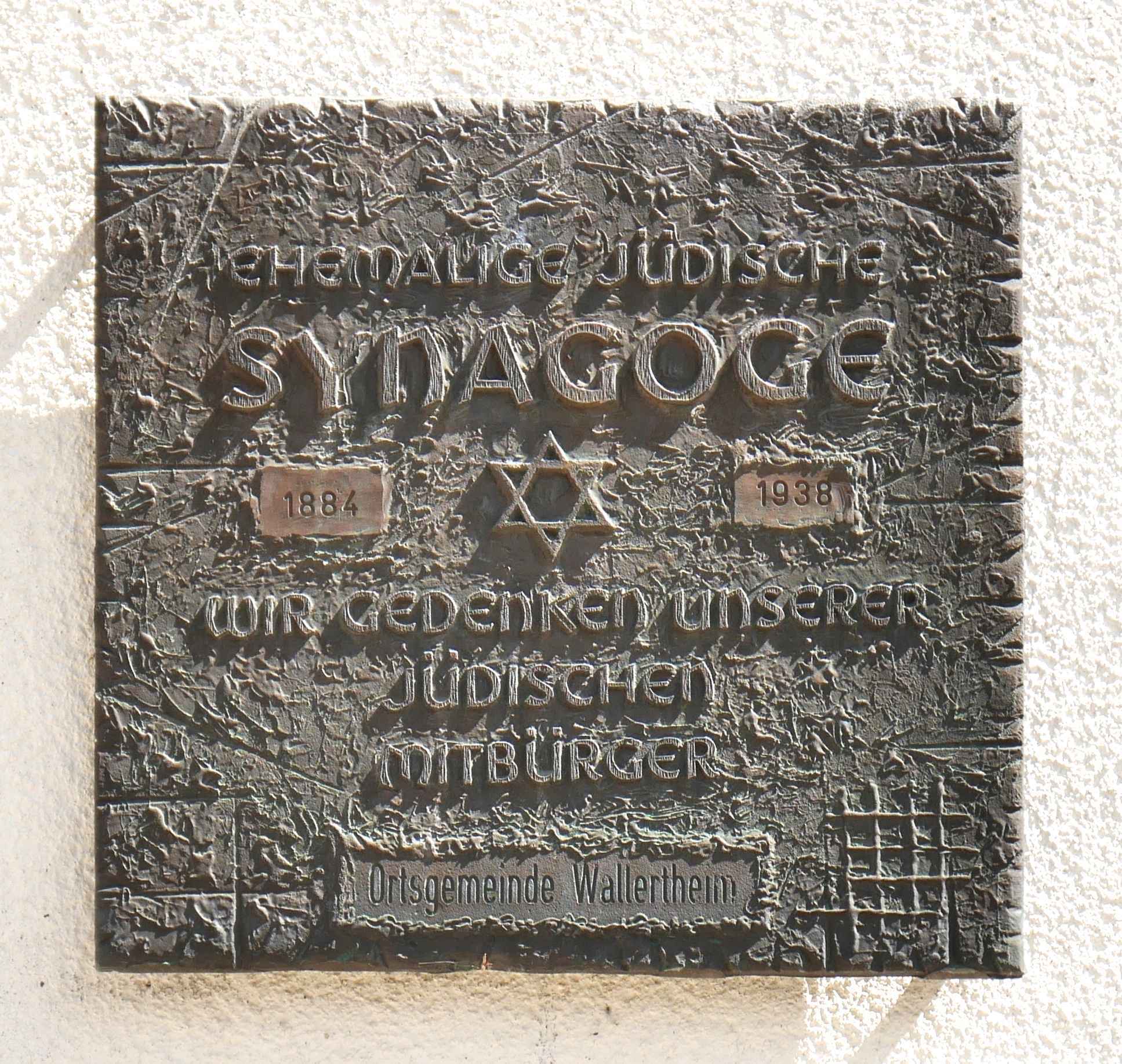 Die Geschichte der Juden und ihrer Synagoge in Wallertheim. 
