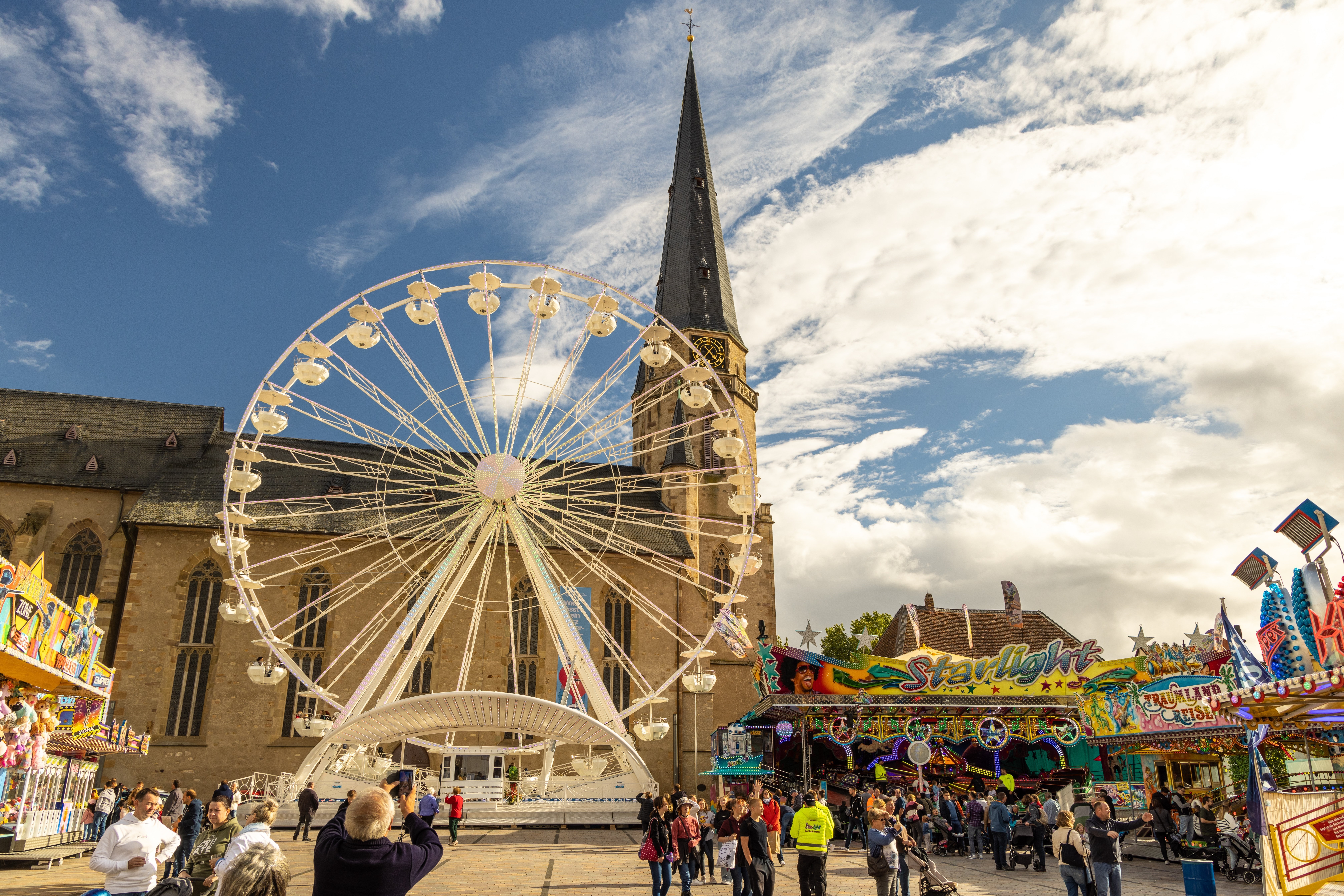 Riesenrad auf dem Alzeyer Winzerfest