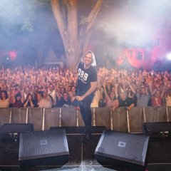 DaCapo Konzert, mit Sicht aus der Bühne