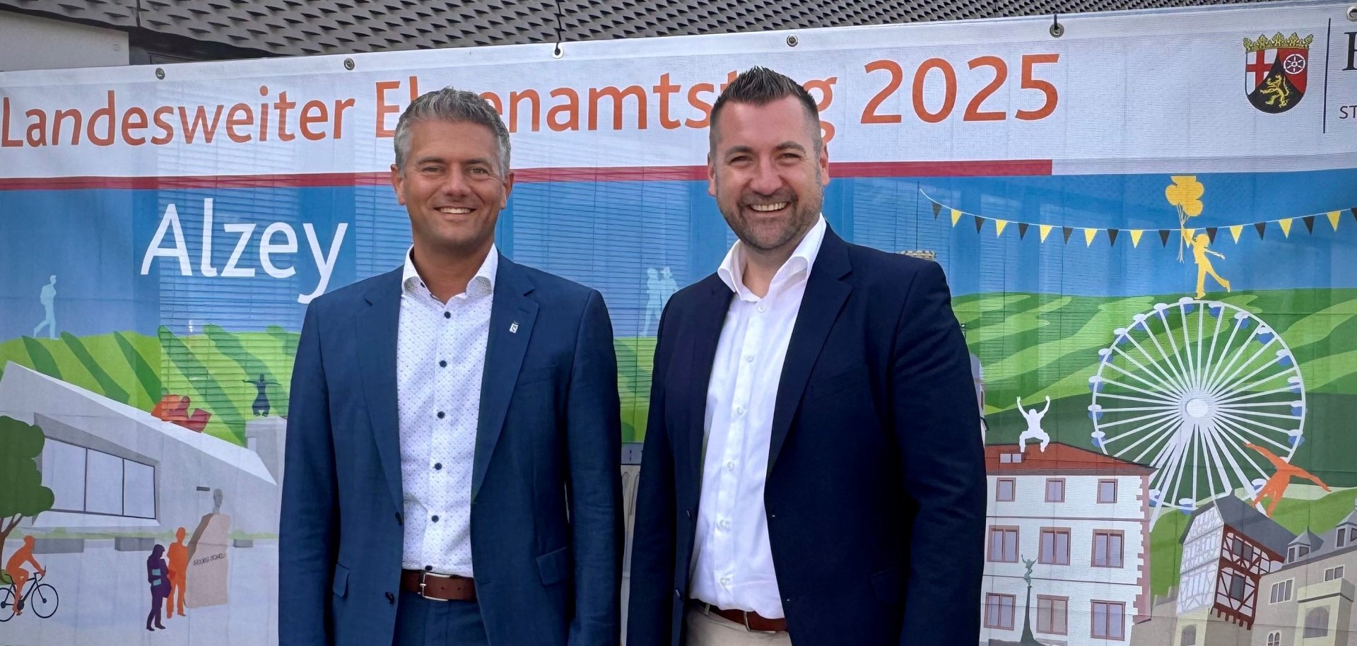 Bürgermeister Jung am Ehrenamtstag