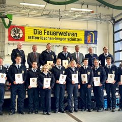 Ehrungen der Feuerwehr 2025