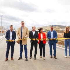 Feierlich wurde die neue Selzbrücke der Osttangende freigegeben.