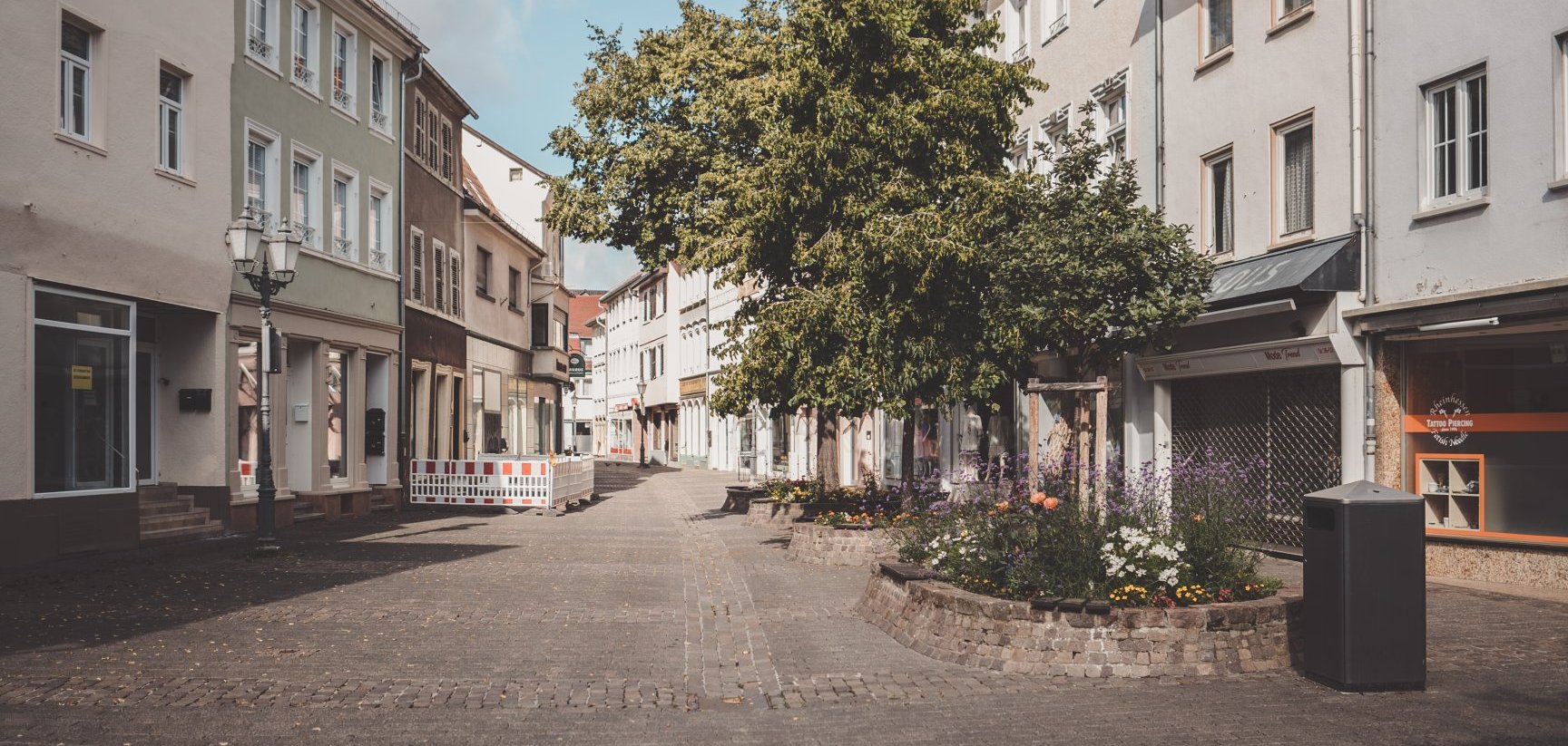 Die Spießgasse in der Alzeyer Innenstadt