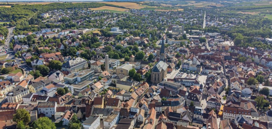 Alzey von oben