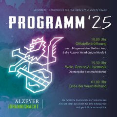 Programm Alzeyer Johannisnacht