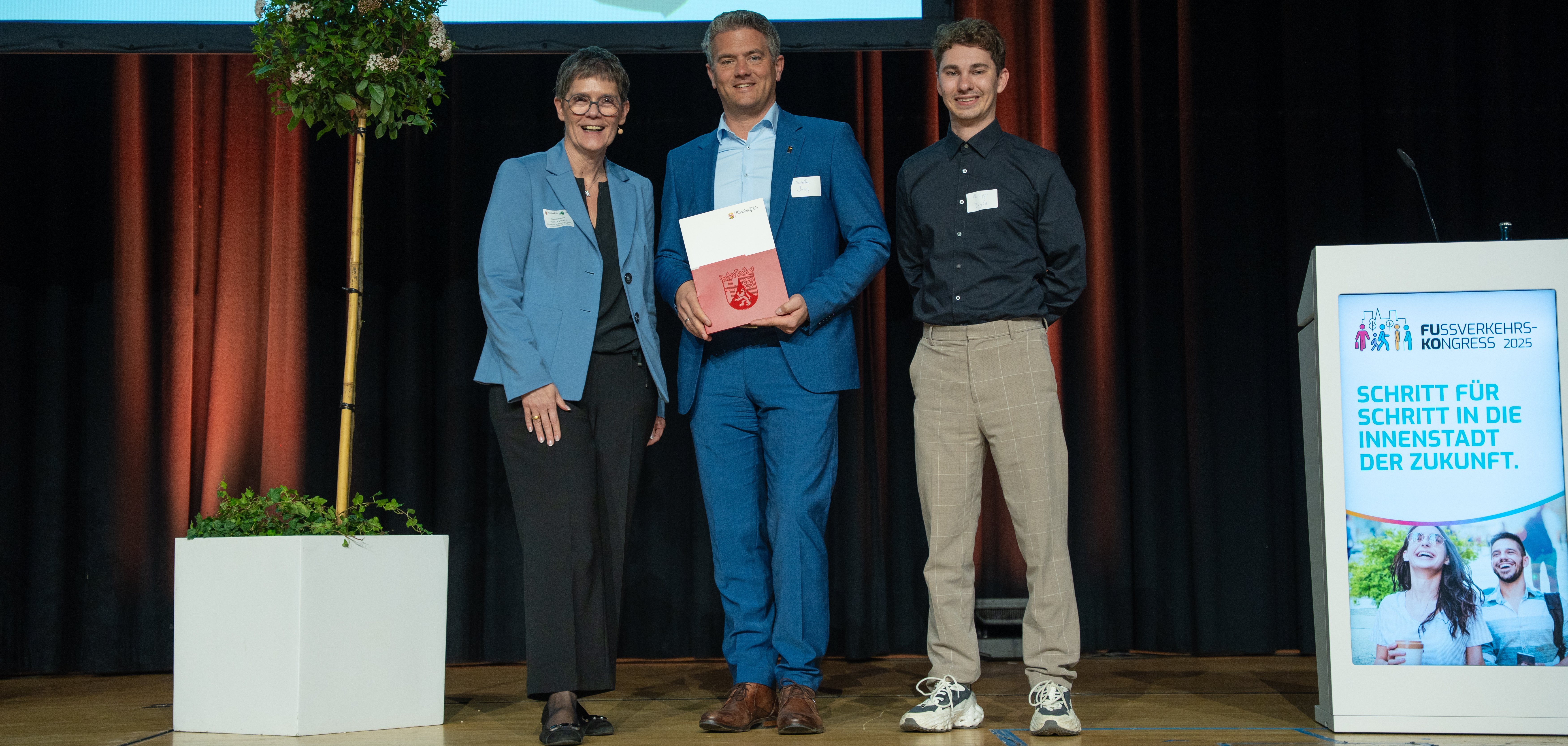 Übergabe Fußverkehrscheck