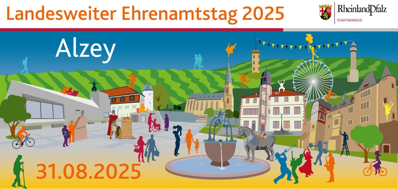 Flyer Landesweiter Ehrenamtstag 31.08.2025