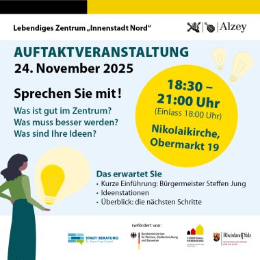 Flyer für die Auftaktveranstaltung
