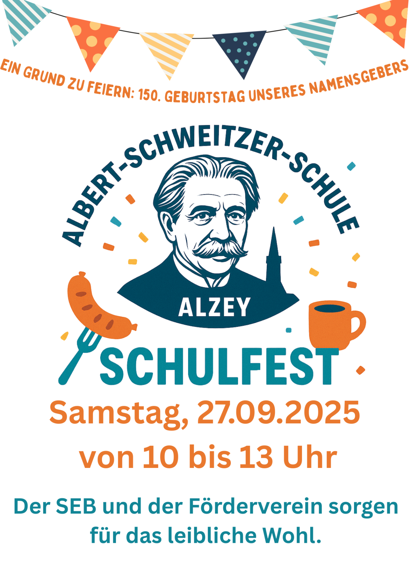 Schulfest Flyer