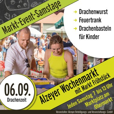Flyer Alzeyer Wochenmarkt