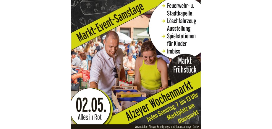 Flyer Markt-Event-Sonntage