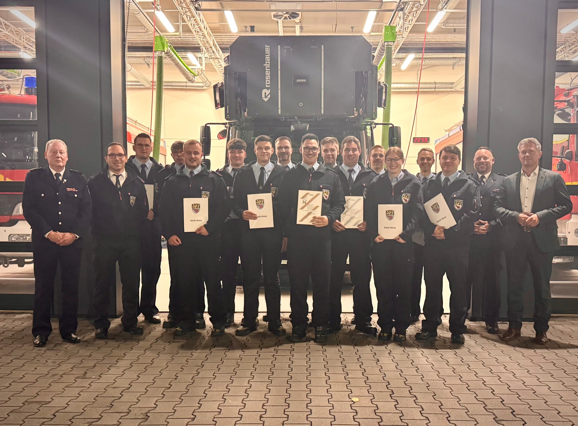 Generalversammlung und Urkundenverleihung der Freiwilligen Feuerwehr